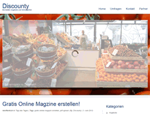 Tablet Screenshot of discounty.de